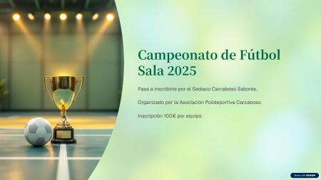 Imagen CAMPEONATO DE FÚTBOL SALA-VERANO-CARCABOSO 2025.