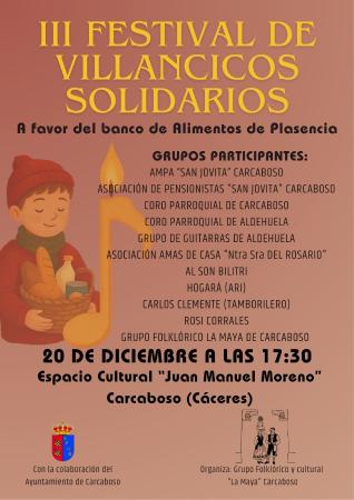 Imagen III Festival de Villancicos solidarios.