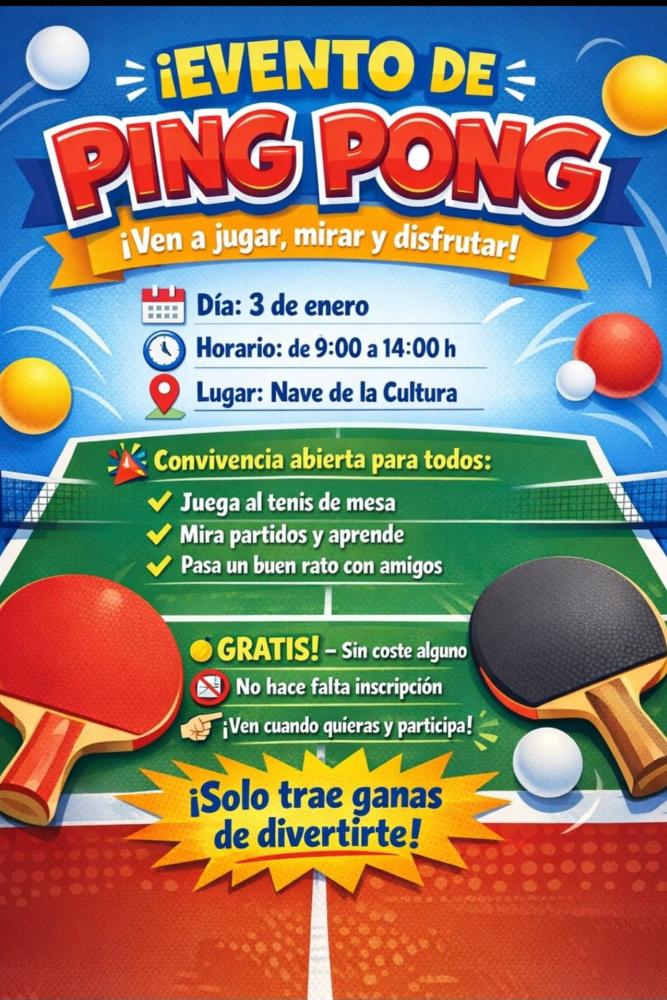 Imagen EVENTO DE PING PONG