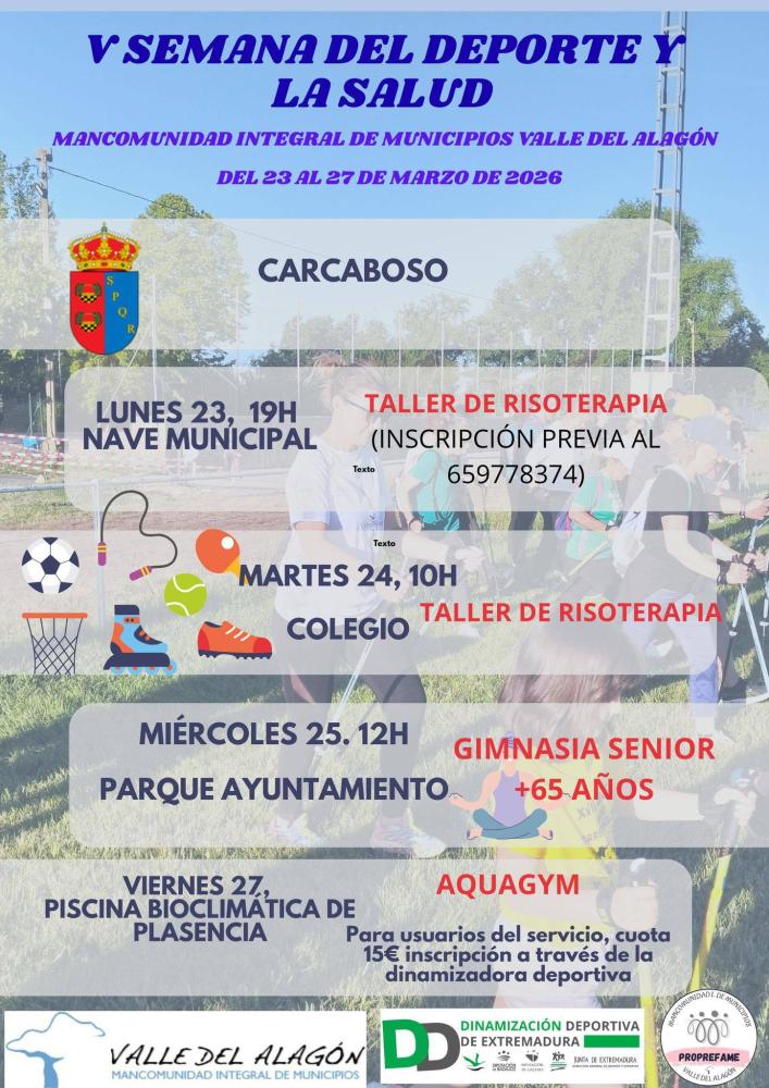 Imagen V SEMANA DEL DEPORTE Y LA SALUD