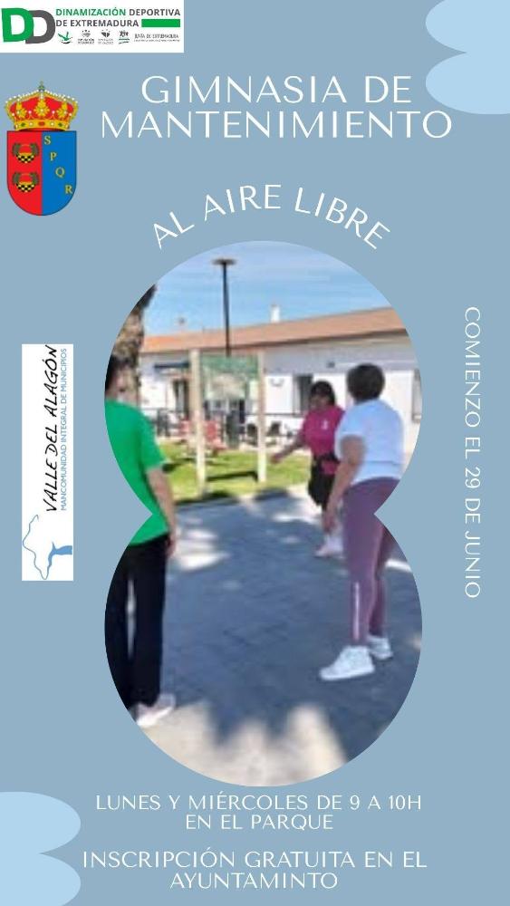 Imagen Gimnasia de mantenimiento al aire libre.