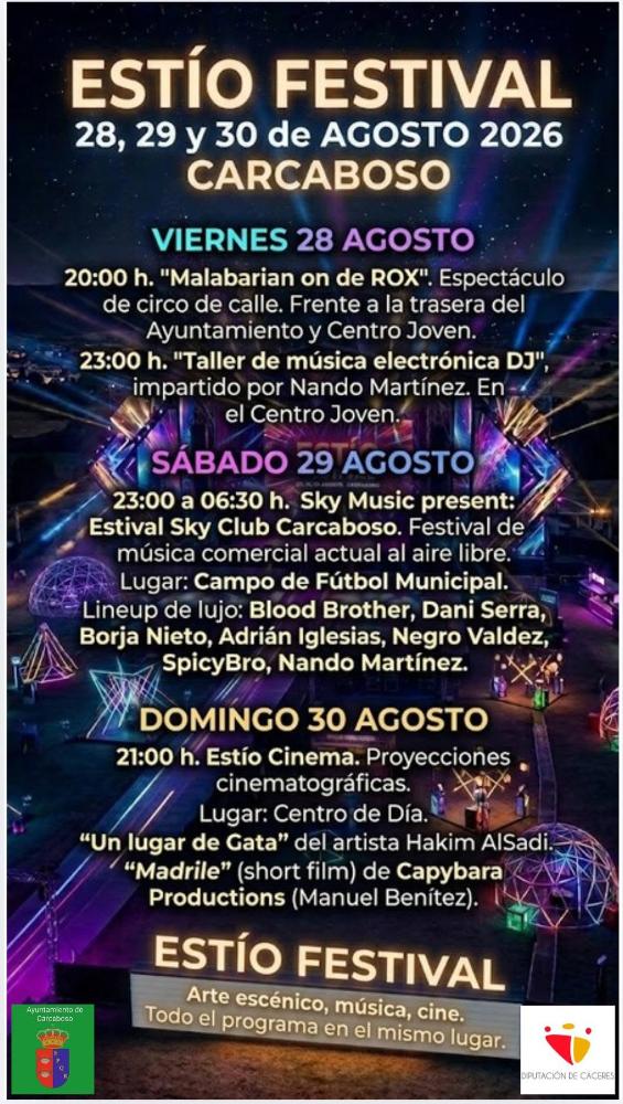 Imagen Os presentamos ESTÍO FESTIVAL, una iniciativa basada en la promoción cultural, abarcando diferentes disciplinas artísticas.