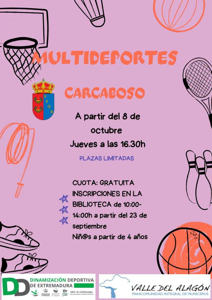 Imagen APÚNTATE A LAS ACTIVIDADES DEPORTIVAS DE CARCABOSO