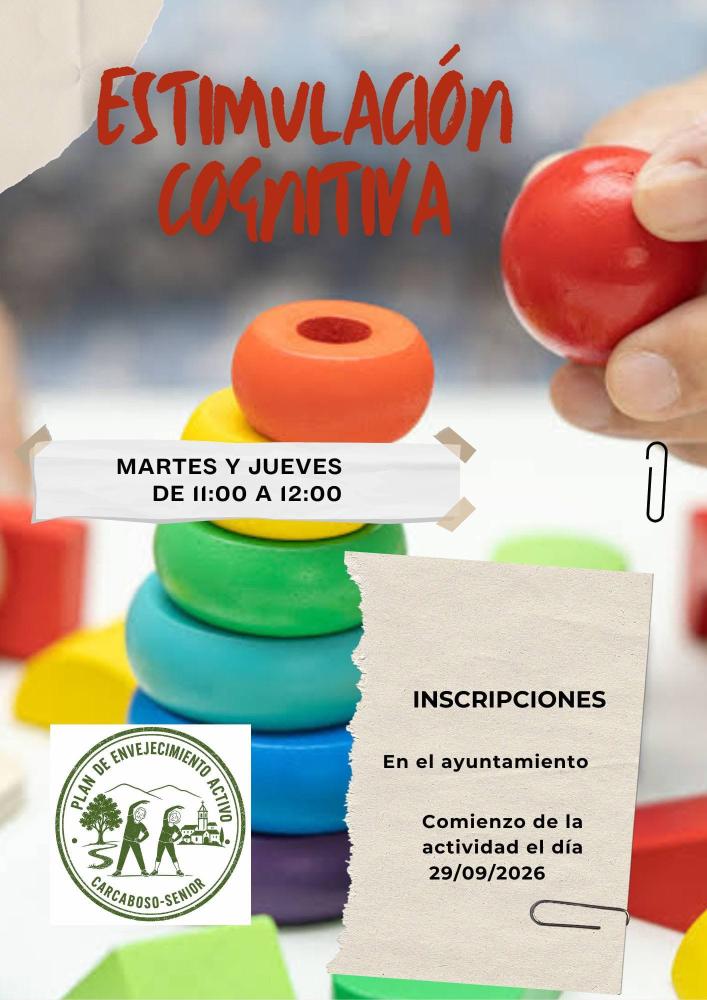 Imagen Se abren las inscripciones para las actividades de GIMNASIA DE MANTENIMIENTO y ESTIMULACIÓN COGNITIVA,
